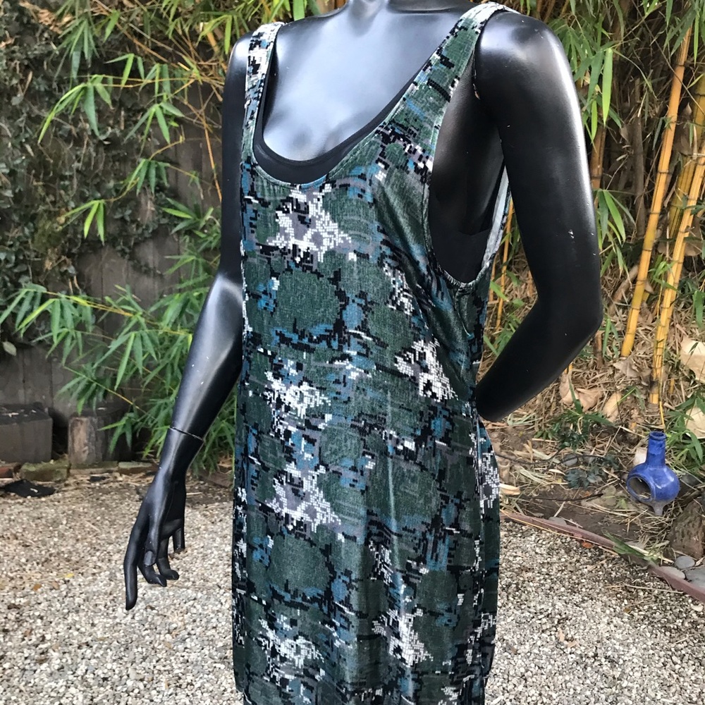 Velvet Layered Tank Dress